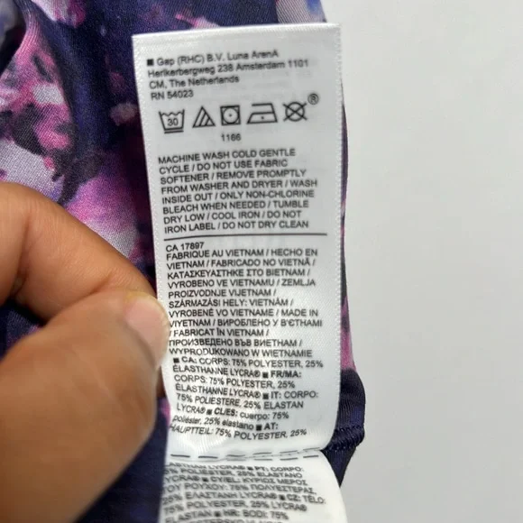 Athleta Salutation Stash Pocket II Printed Tight Size 2X - Picture 13 of 16